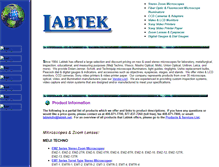 Tablet Screenshot of labtek.net